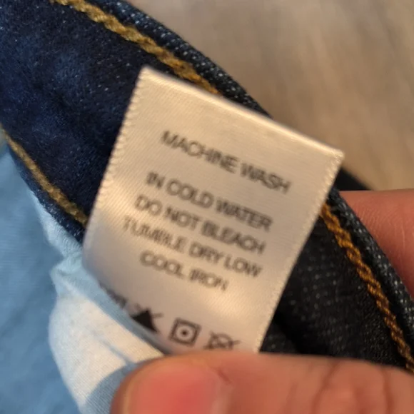 sac968 🧵Judy Blue Skinny Fit Deep Indigo Size 31 Skinny Denim Jeans - Picture 7 of 7